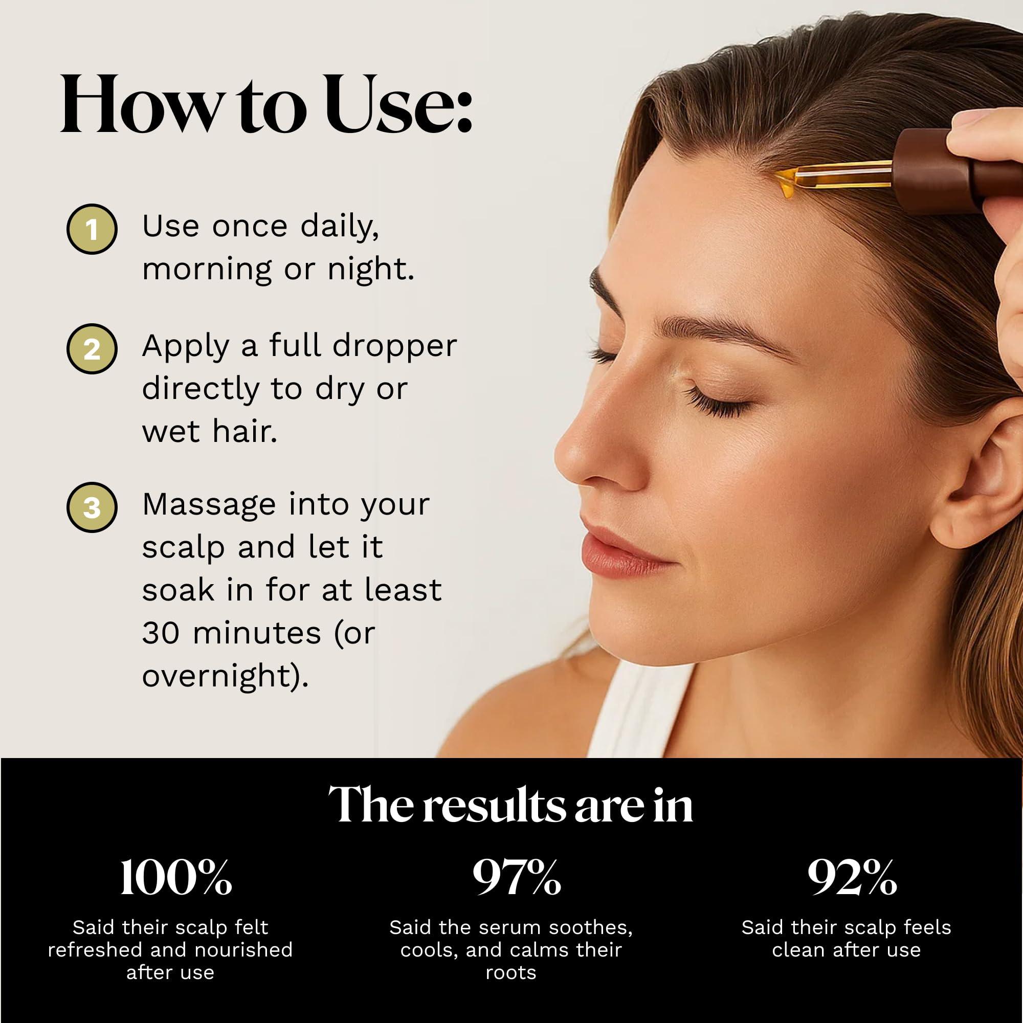 Keyoma Keyoma - Batana Oil with Rosemary for Hair Growth - Nourish Scalp & Detox for Strong & Healthy Hair, 100% Organic Batana Oil from Honduras with Rosemary - Reduce Hair Loss & Detox Your Scalp (60 mL)