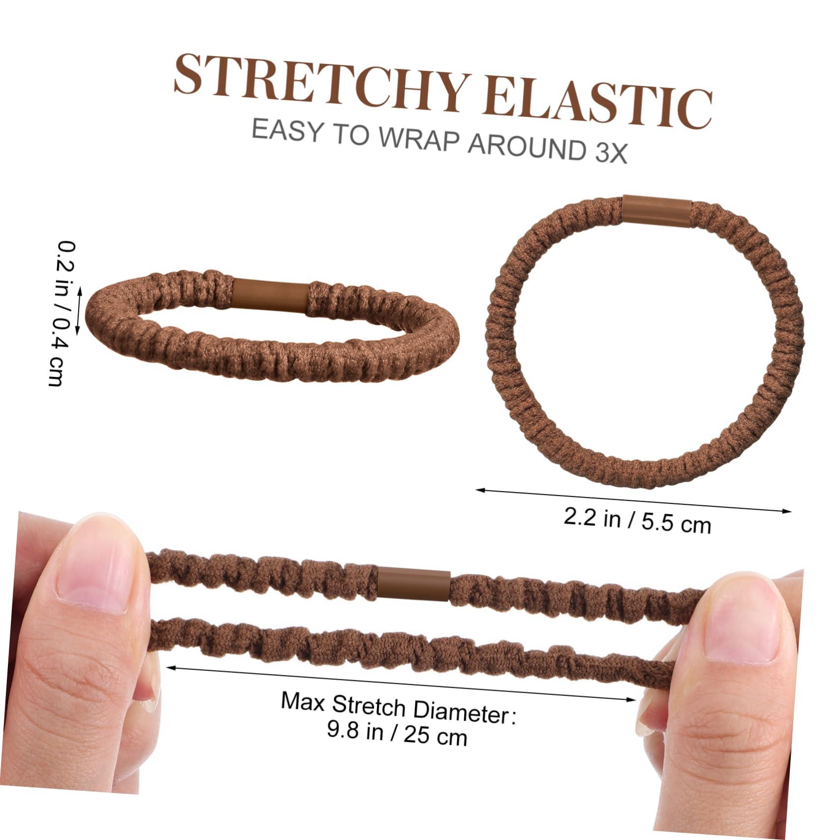 WOFASHPURET WOFASHPURET 10 Pcs Hair Band Set Hair Ties Hair Tie Band Clear Hair Elastics Clear Elastic Hair Bands Hair Tie Organizer Hair Bands for Women Hair Ribbons Hair Ties No Damage Elastic Band