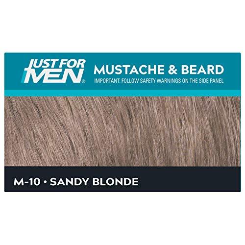 Just for Men Just For Men M10 Sandy Blond mustache and beard brush in hair gel
