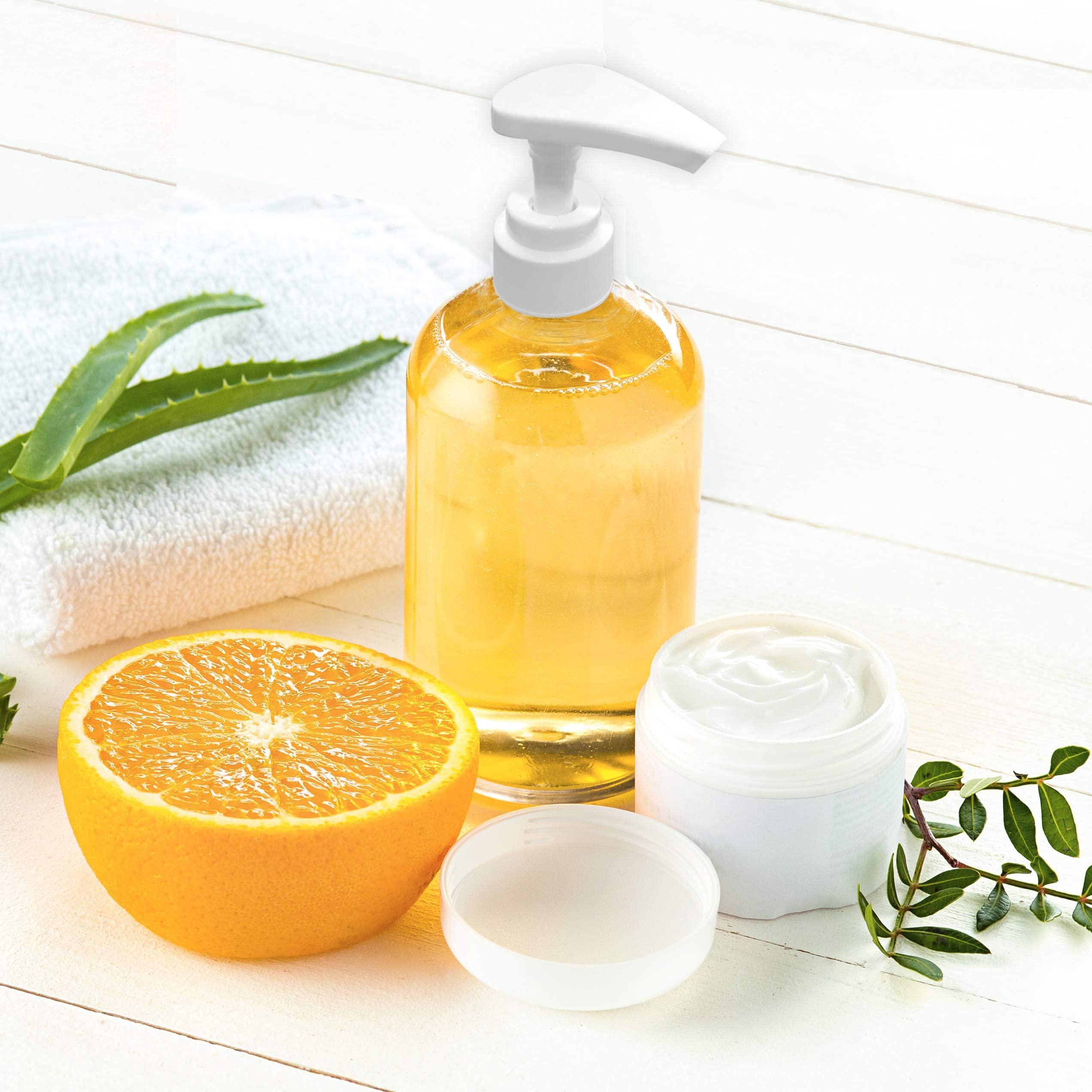 KOALA KOALA Clear Empty Refillable Bottles with Leakproof BPA Free Container Fits for Lotion, Shampoo, Conditioner, Cream, Travel Size Hand Sanitizer Refills (16oz, 8oz & 2oz, Pack of 12)