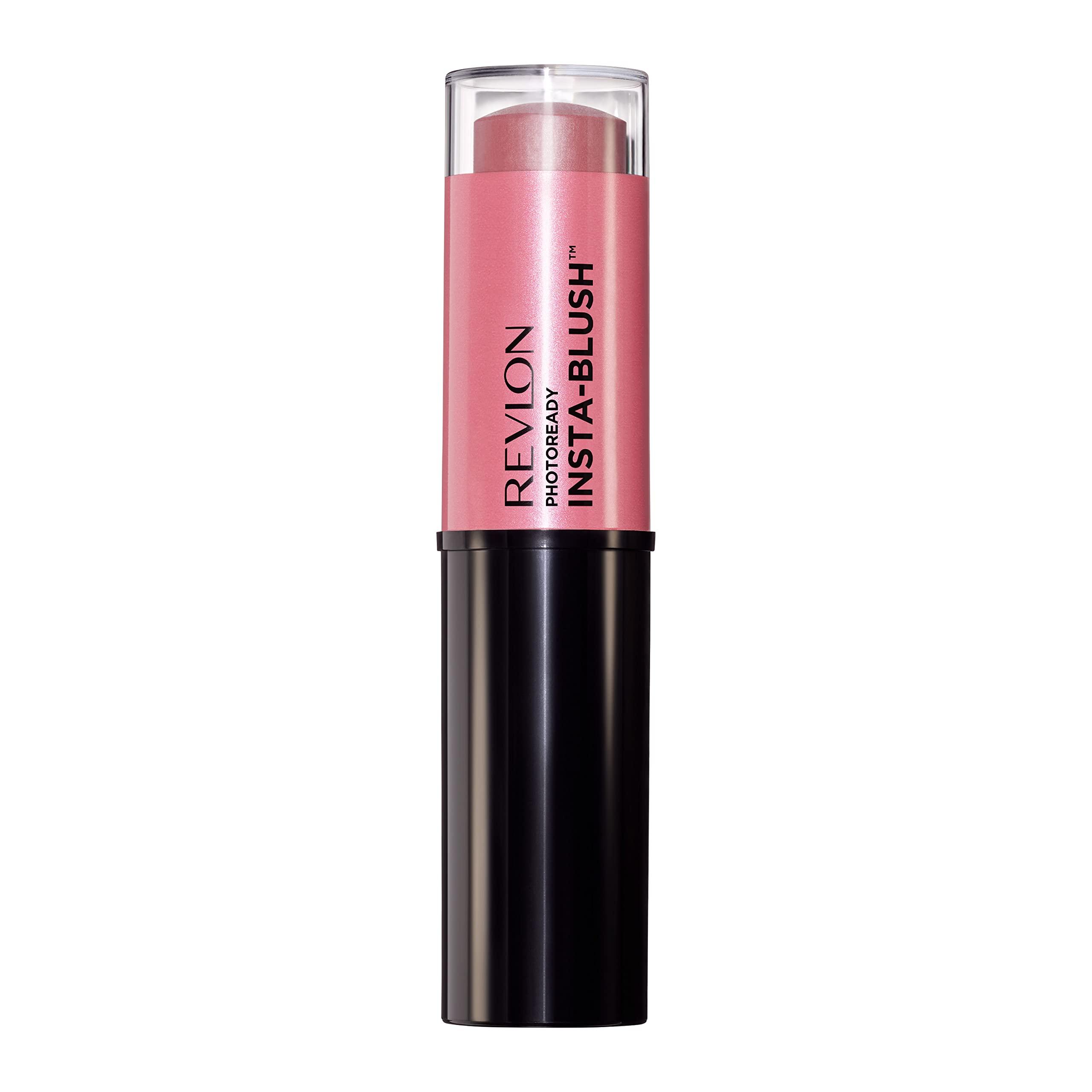 REVLON Revlon PhotoReady Insta-Blush Stick for Cheeks, Face Makeup with Cream to Powder Formula, High Impact Color, Moisturizing, Berry Kiss 320, 1.15 Oz