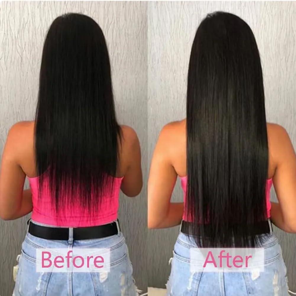 Kiss darling LASHES 26 Inch Silky Straight Tape In Human Hair Extensions Natural Black Color Brazilian Hair Seamless Tape On Hair Extensions Double Sided 100 Grams 40 Pieces Remy Tape In Hair