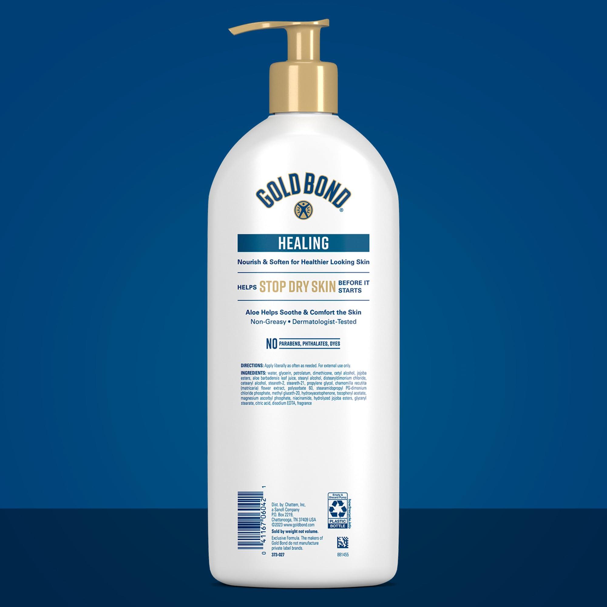 Gold Bond Gold Bond Healing Hydrating Lotion with Aloe Moisturizes, Heals & Smooths Dry Skin, Delivers Immediate 24-Hour Hydration, Value Size, 24 oz.