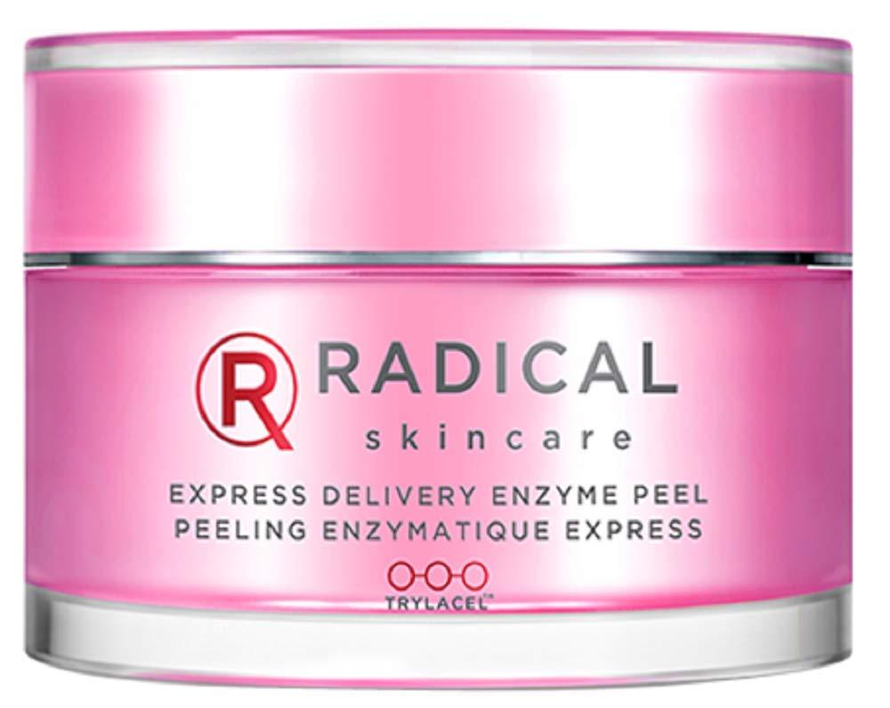 Radical Skincare Radical Skincare Express Delivery Facial Enzyme Peel Mask Cleanser Exfoliator - Reveal Smooth, Supple, Polished Skin In Minutes | Paraben & Cruelty Free | Clinically Proven Results (1.7 oz)