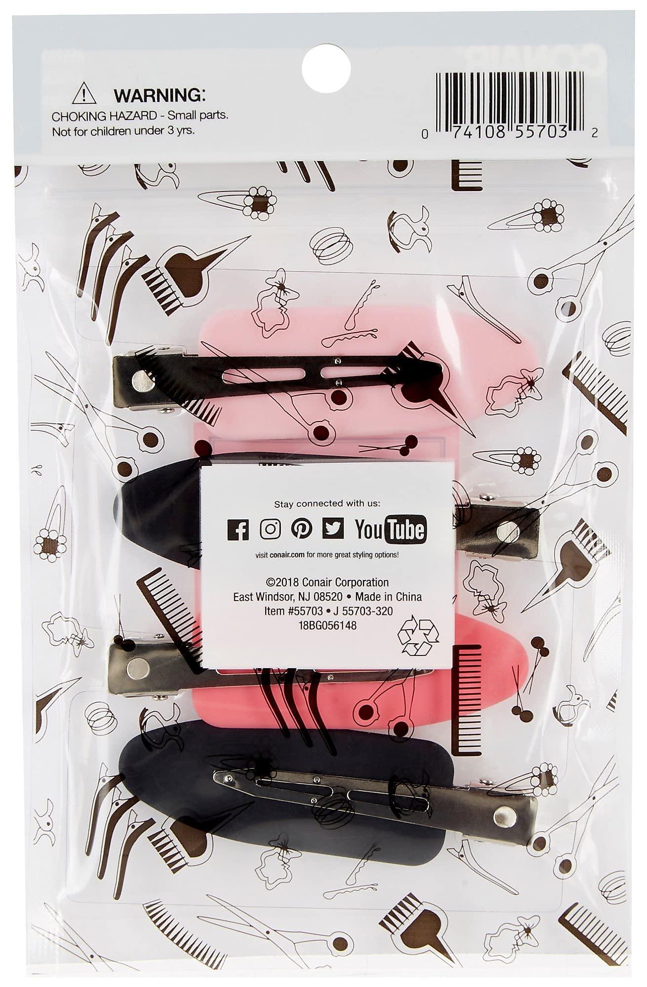 Conair Conair Dent Free Hair Styling Clips, 4 Ct