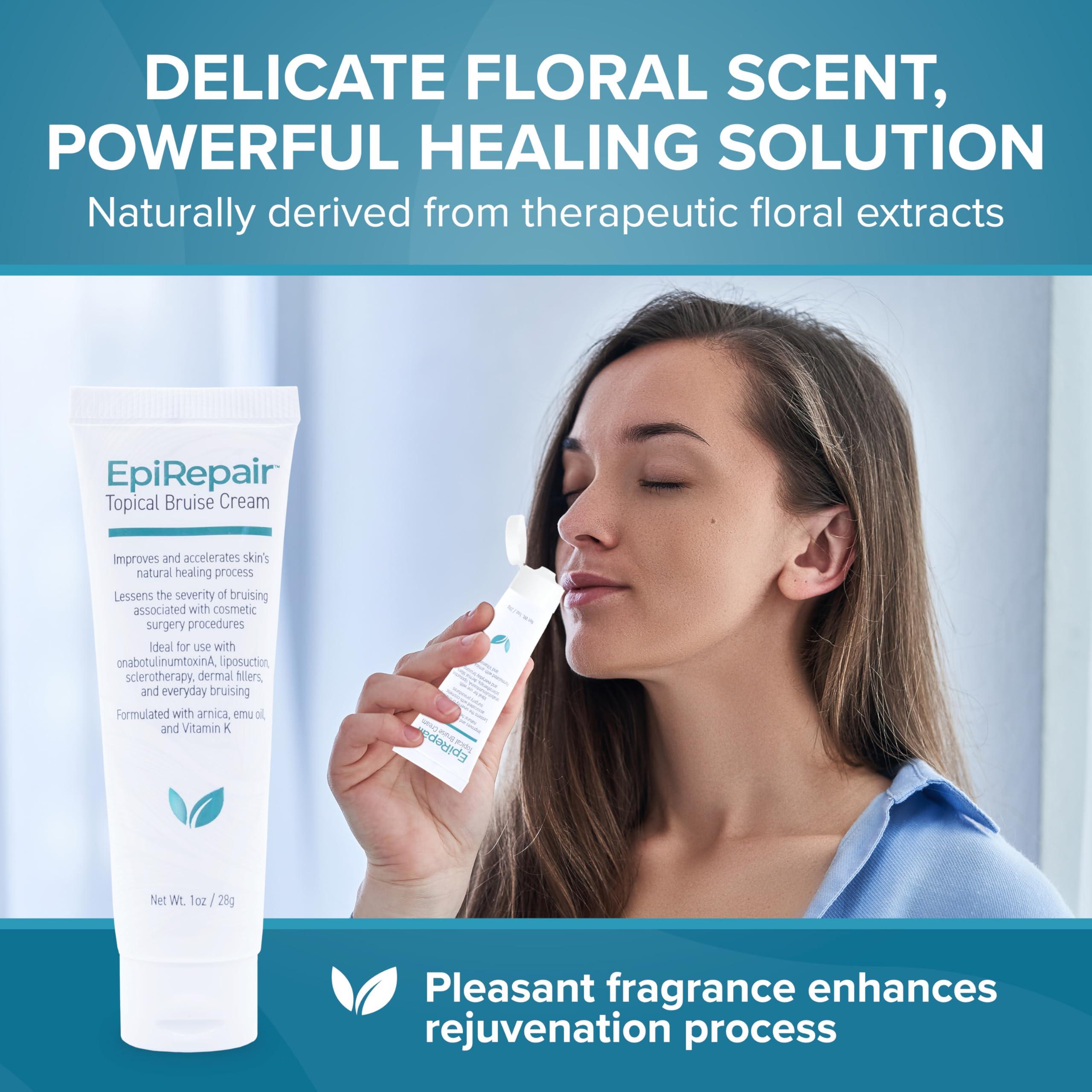 BIODERMIS EpiRepair Premium Bruise Cream - Formulated with Clinically Proven Arnica Oil & Vitamin K to Help Lessen & Remove Bruises in Cosmetic Surgery Procedures - Enhanced with Emu Oil, Vitamin E & Green Tea