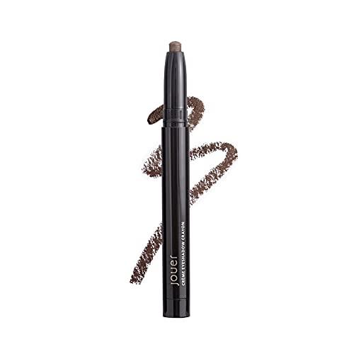 Jouer Jouer Crème Eyeshadow Crayon | Men & Women | Built-In Sharpener | Dermatologist Tested | Waterproof, Fast Drying & Crease Resistant Formula