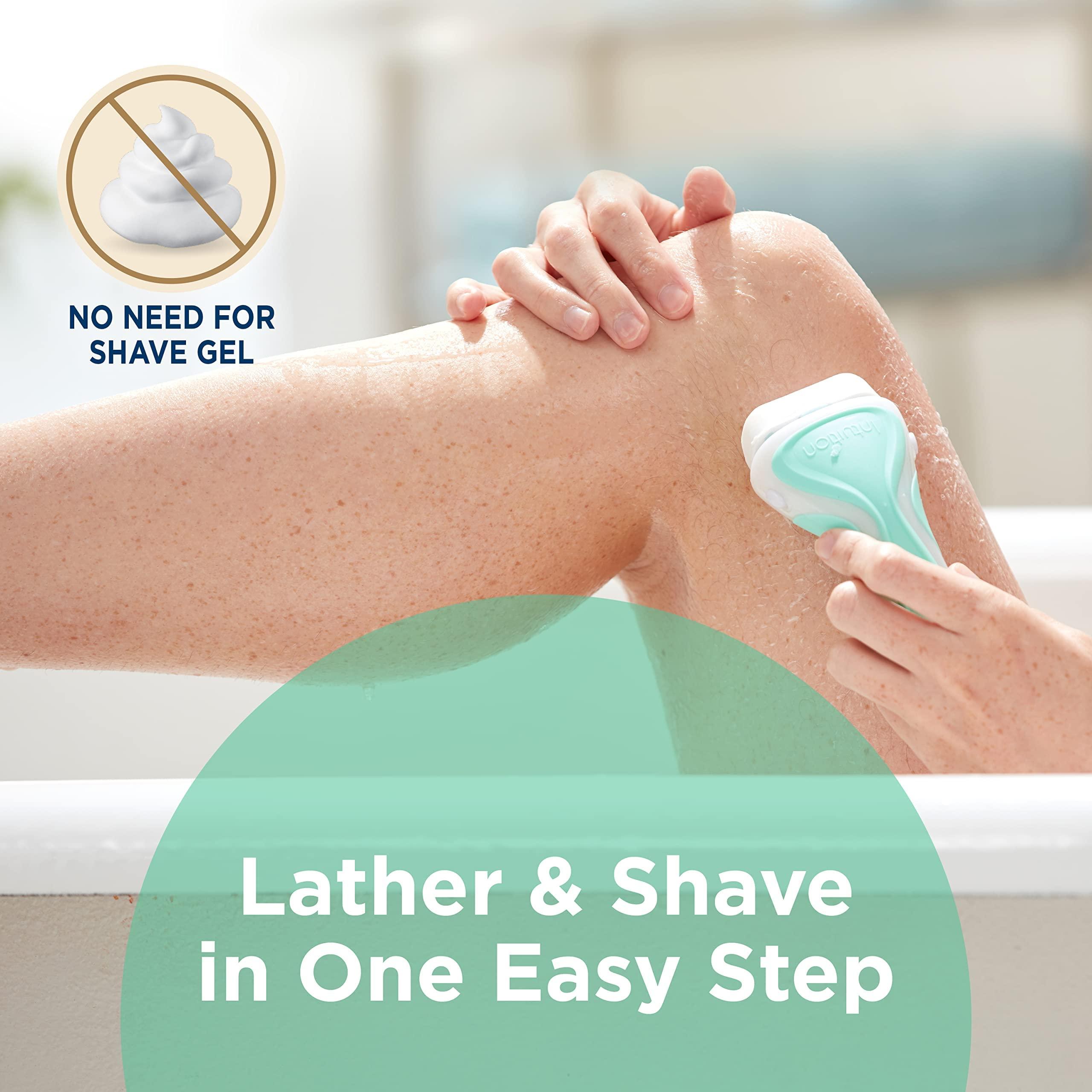 INTUITION Schick Intuition Razors Bundle - Refills with Cocoa Butter & Sensitive Skin Razor