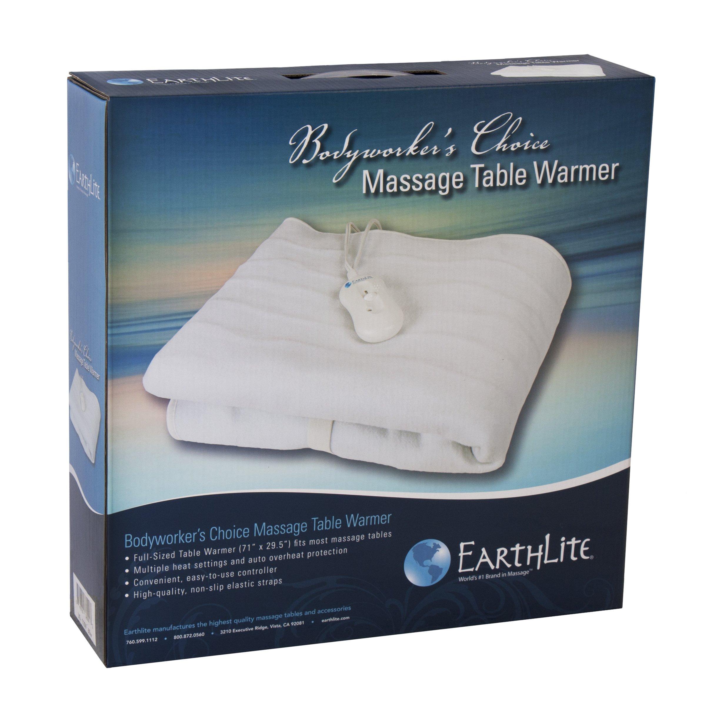 EARTHLITE EARTHLITE BODYWORKERS CHOICE Massage Table Warmer Three Heat Settings, Felt Lined Heating Pad (30 x 71) | One-Year Replacement Guarantee