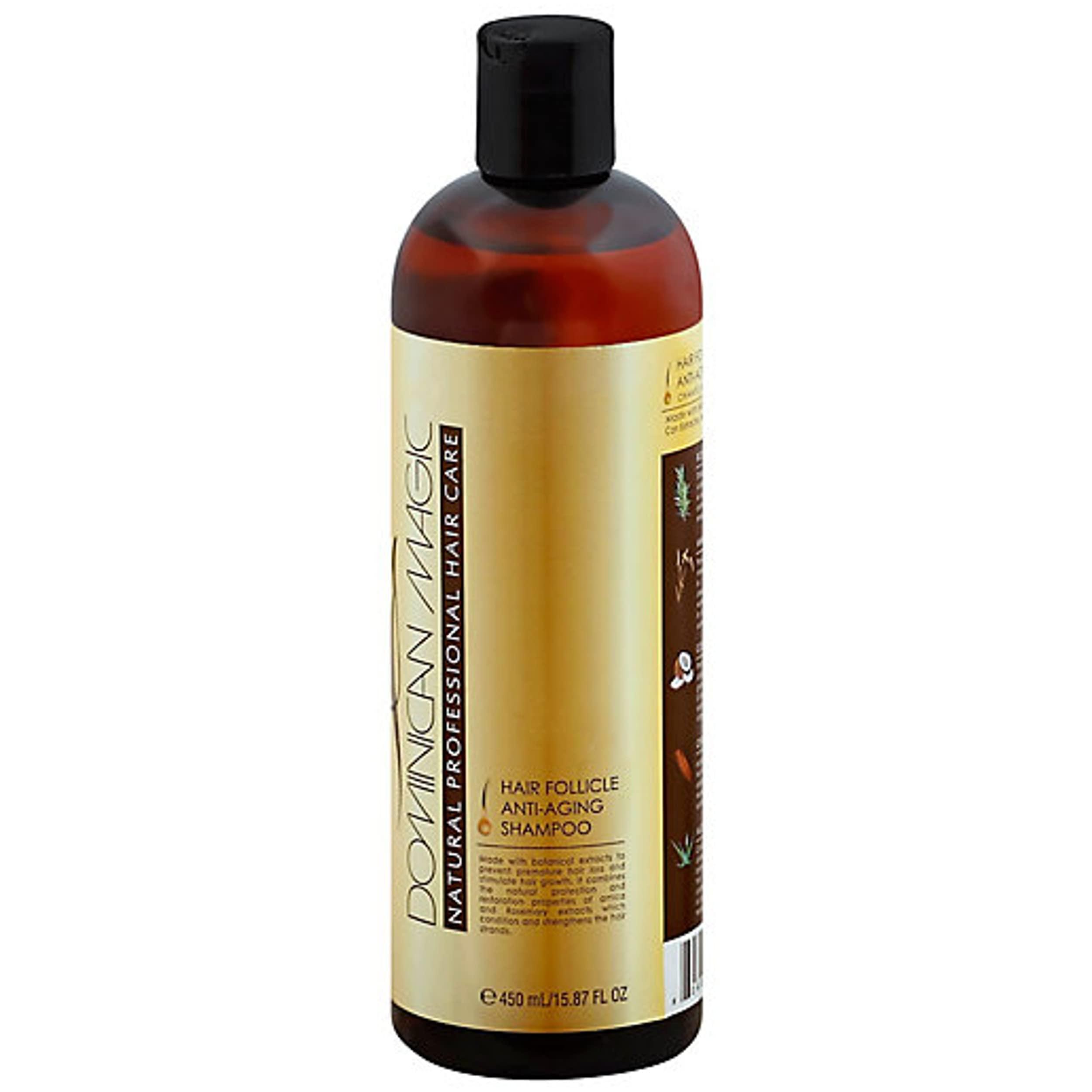 DOMINICAN MAGIC DOMINICAN MAGIC Hair Follicle Anti-aging Shampoo, Strenghtening Shampoo with Rosemary to Stimulate Hair Growth, 15.87 Oz, 15.87 Ounces