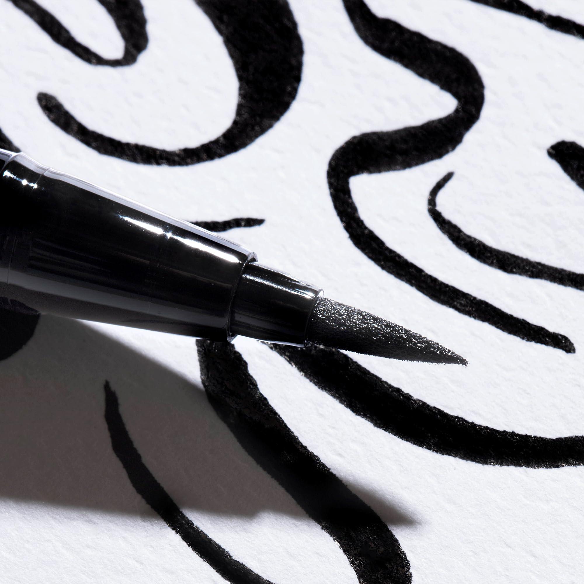 Milani Milani The Tank Liquid Eyeliner - No-Skip, Waterproof, Long Lasting, Smudgeproof, Black, Cruelty-Free, 12 Hour Wear, Tips & Tricks