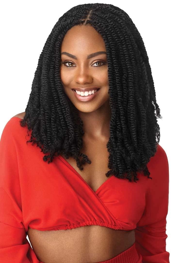 Outre Outre Braids Crochet Braids X-Pression Twisted Up Spring Twist 12 Inch (1-pack, 2)