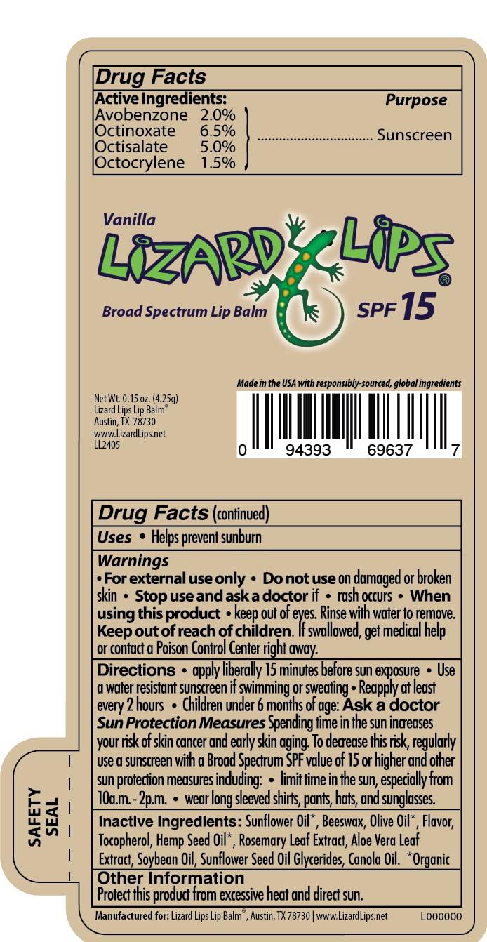Lizard Lips Lizard Lips SPF 15 Lip Balm (4 Flavor Variety)