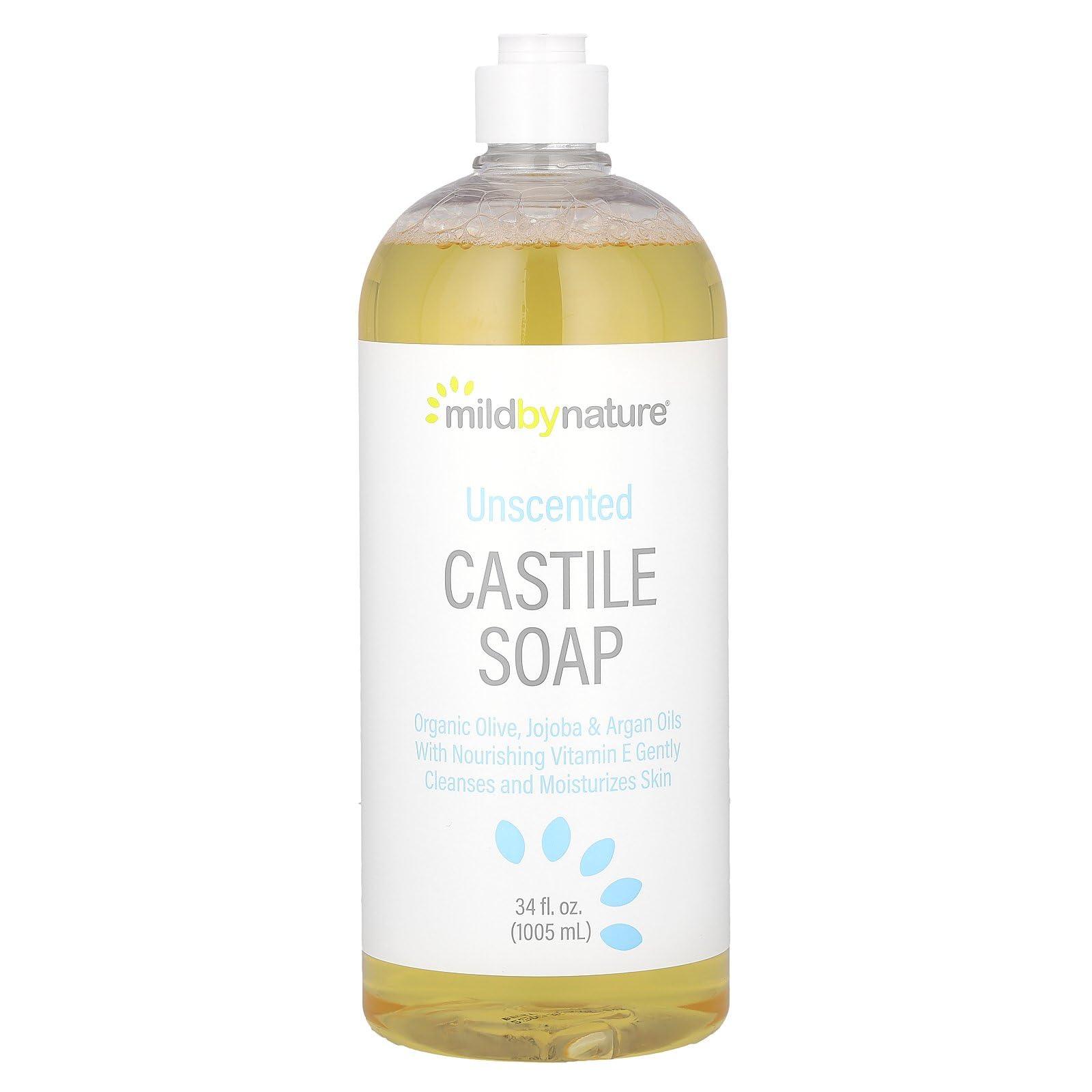 MILD BY NATURE Mild By Nature Unscented Castile Soap, 34 fl oz (1,005 ml)