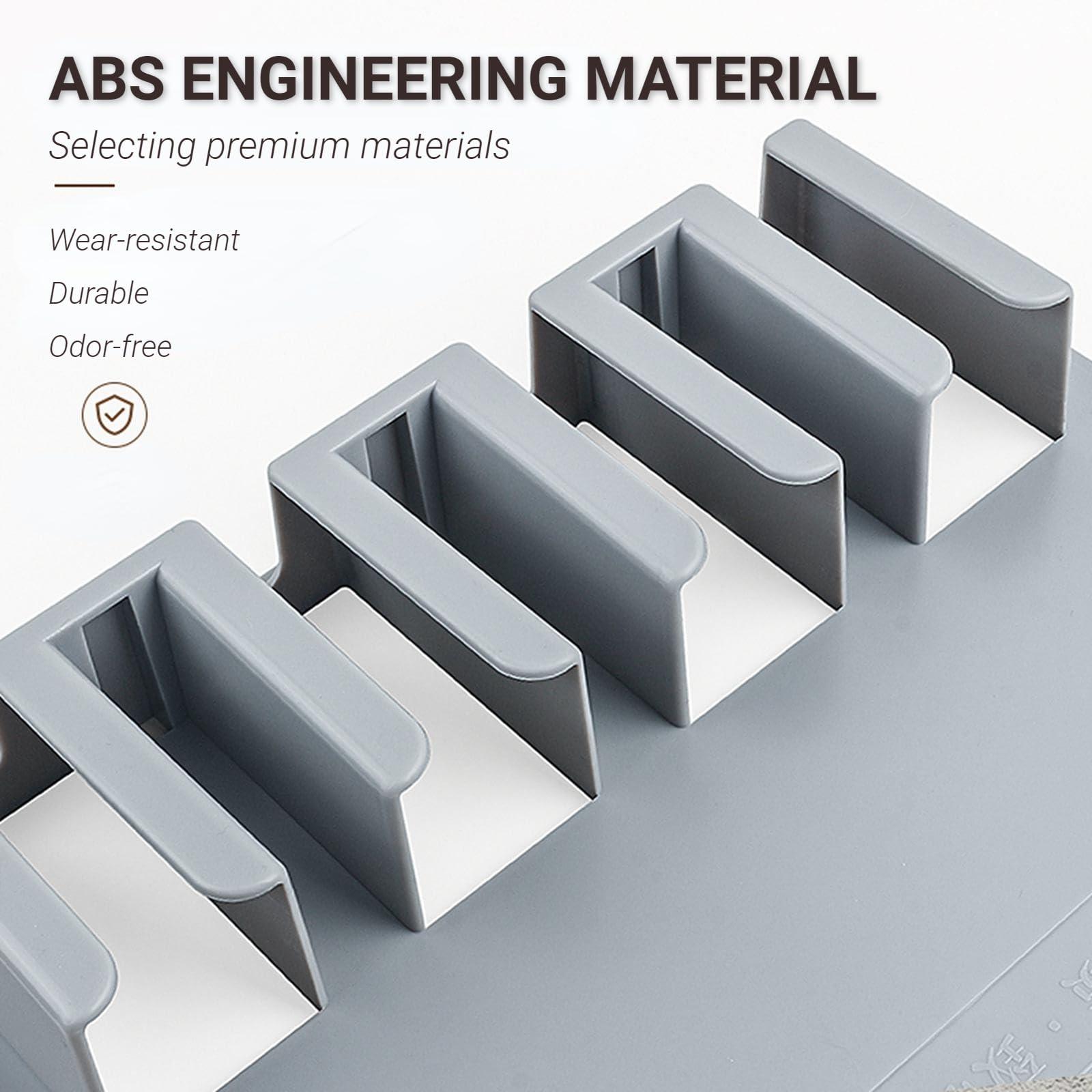 CestoMen CestoMen Clipper Holders for Barbers, Professional Wall Mount Barber Clipper Holder Organizer Hair Trimmer Scissors Storage Rack (Black)