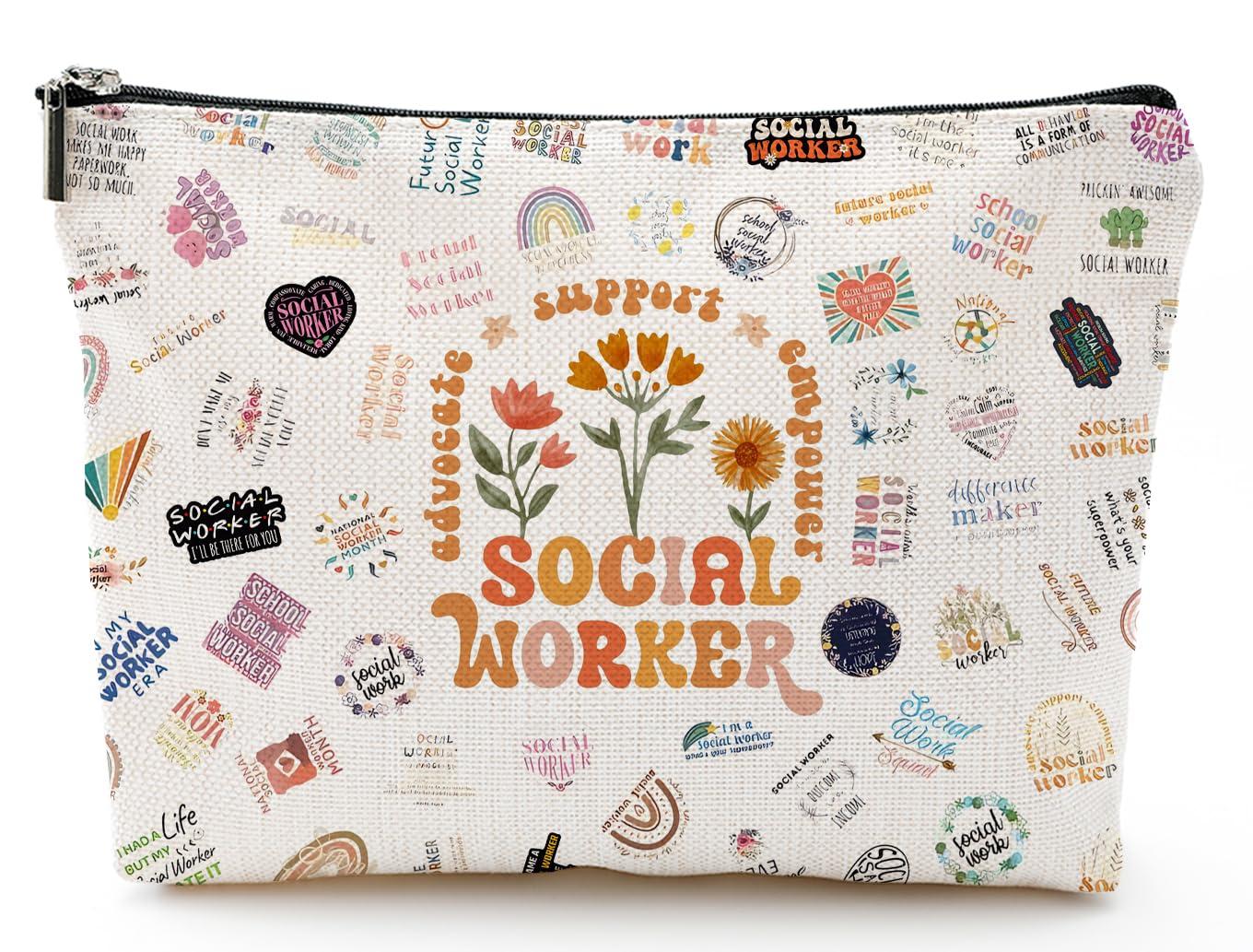 XYZONE XYZONE Social Worker Gifts for Women Men, Funny Social Work Gift, Appreciation Gift for Social Worker Birthday Retirement Graduation