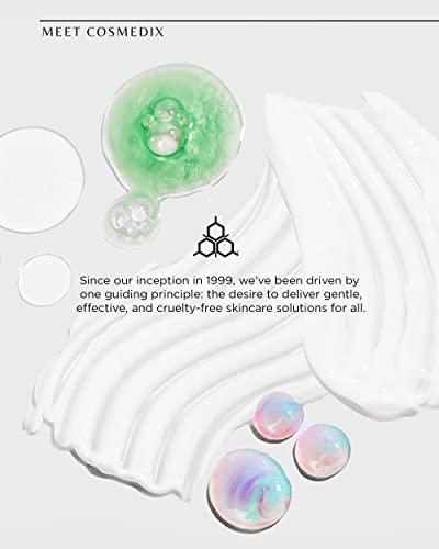 COSMEDIX COSMEDIX Bakuchiol Complete Plant-Based Retinol Alternative Serum, Improves Appearance of Fine Lines and Wrinkles, Lightweight and Conditioning, Botanical Retinol Alternative, Cruelty Free