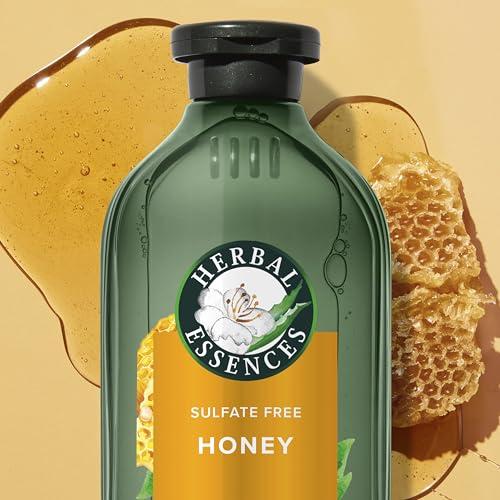 Herbal Essences Herbal Essences Shampoo, 13.5 Fl Oz, Honey Daily Moisture, Sulfate Free, Nourishes, with Certified Camellia Oil and Aloe Vera, For All Hair Types, Especially Dry Hair