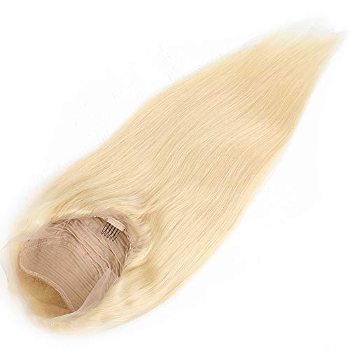 Loviness 613 Blonde Human Hair Wigs Long 13X4 Lace Front Deep Parting Wig Glueless 180% Density Lace Wig With Pre-Plucked Hairline Human Hair Straight For Women Bleached Knots 22 Inch