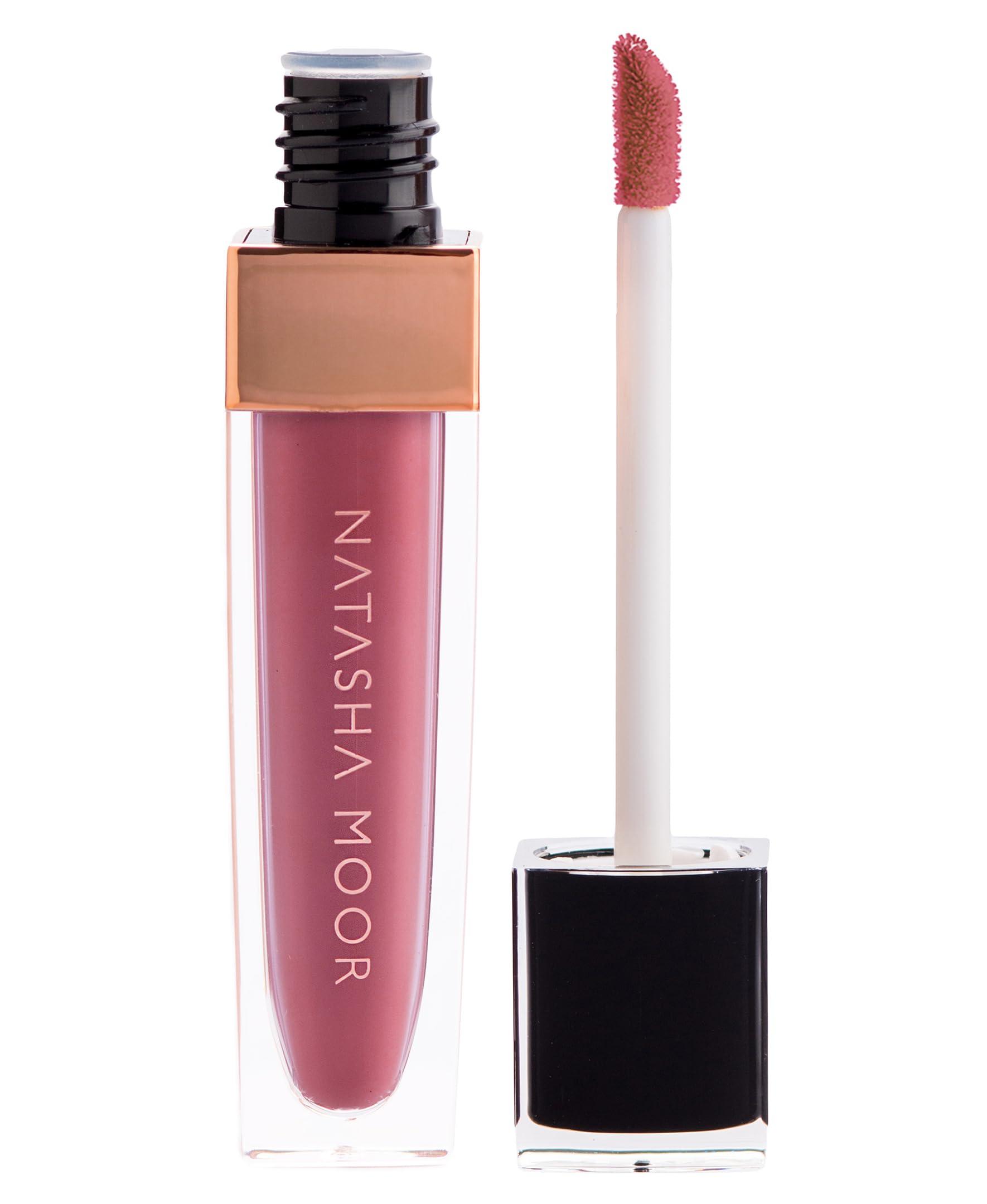 NATASHA MOOR NATASHA MOOR: Molten Matte Liquid Lipstick - Long-Lasting, Hydrating, Matte Finish with Moisturizing Vitamin E - Waterproof, Kiss-Proof, Cruelty-Free - 12-Hour Stay Power - WILLPOWER