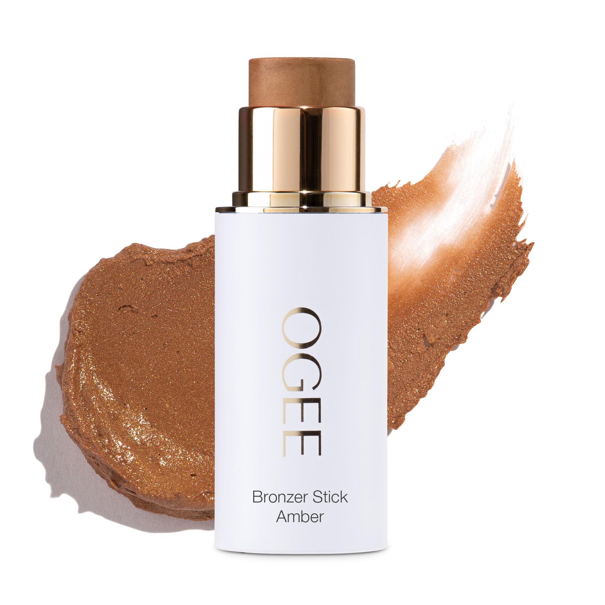 Ogee Ogee Face Stick Trio - Golden Contour Stick Makeup Collection - Certified Organic Bronzer, Blush Stick, and Highlighter Stick for a Flawless Look