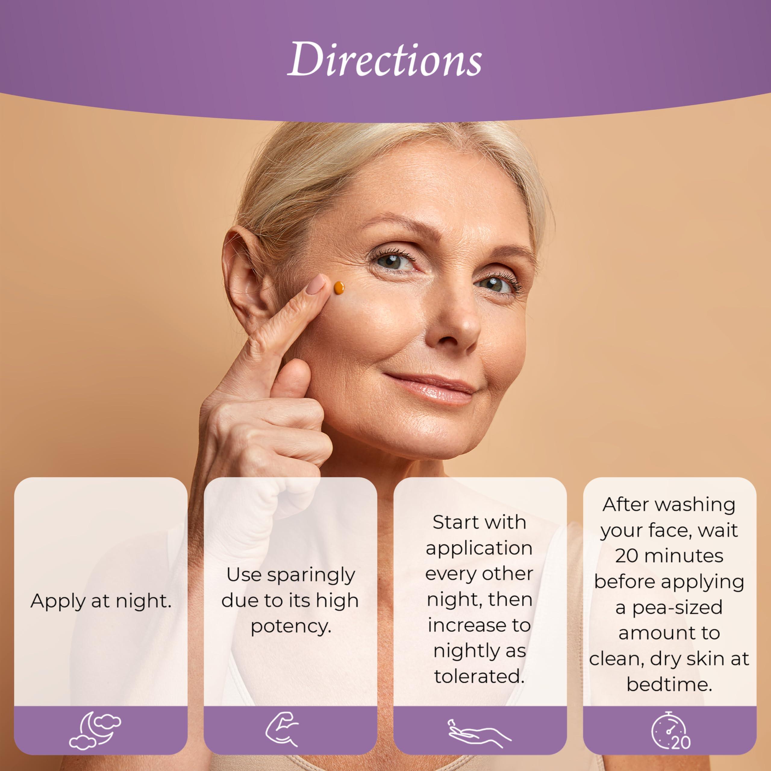 DERMAdoctor DERMAdoctor Kakadu C Dermatologist Formulated 1% Retinol Cream + Vitamin C, E Ferulic Complex, Anti Aging Face Cream to Brighten, Smooth and Firm. Hyperpigmentation Treatment for Face - 1.01 fl oz