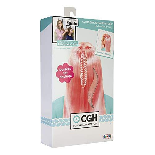 CGH Cute Girls Hairstyles! CGH Cute Girls Hairstyles! Wig - Pink Straight Hair Style & Wear Wig
