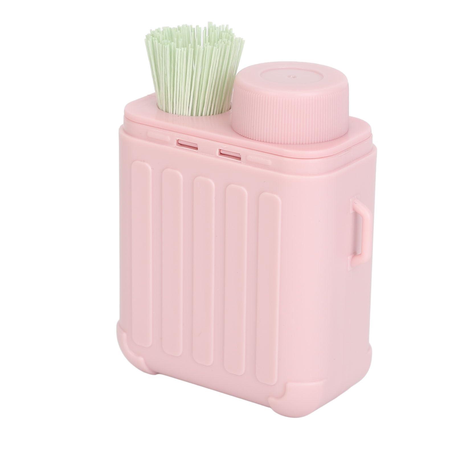 Generic Generic Ear Piercing Cleaner Set, Ear Piercing Cleaning Solution with 10ml Cleaning Solution Ear Hole Floss Earring Cleaner For Pierced Ears Earrings Hole Cleaner For Girls Women (Rose