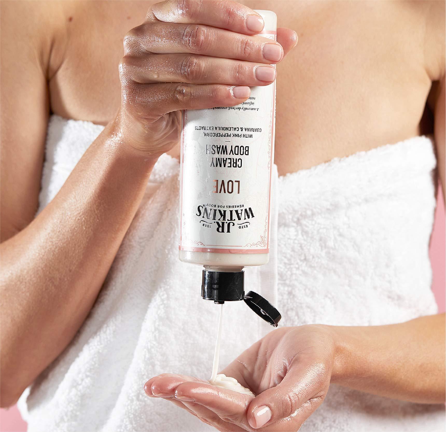 J.R. Watkins Love Creamy Body Wash (Peony & Patchouli) 12 fl oz