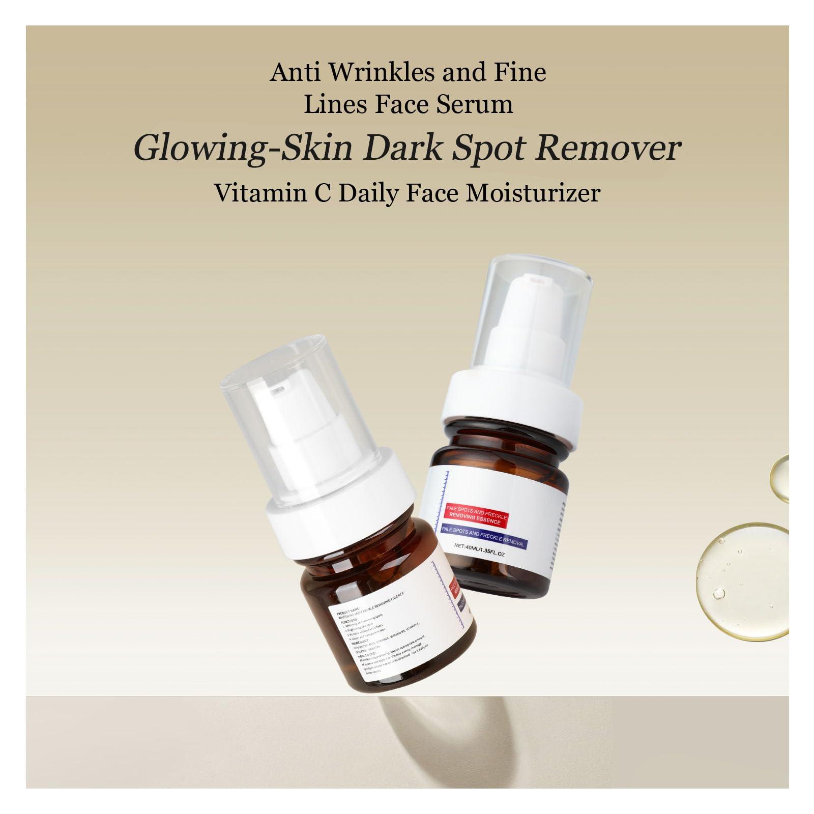 Baysea Removing Essence, 30ml Magic Vitamin C Serum for Face, Anti Spot Face Serum, Vitamin C Face Cream for Women (2 Bottles)