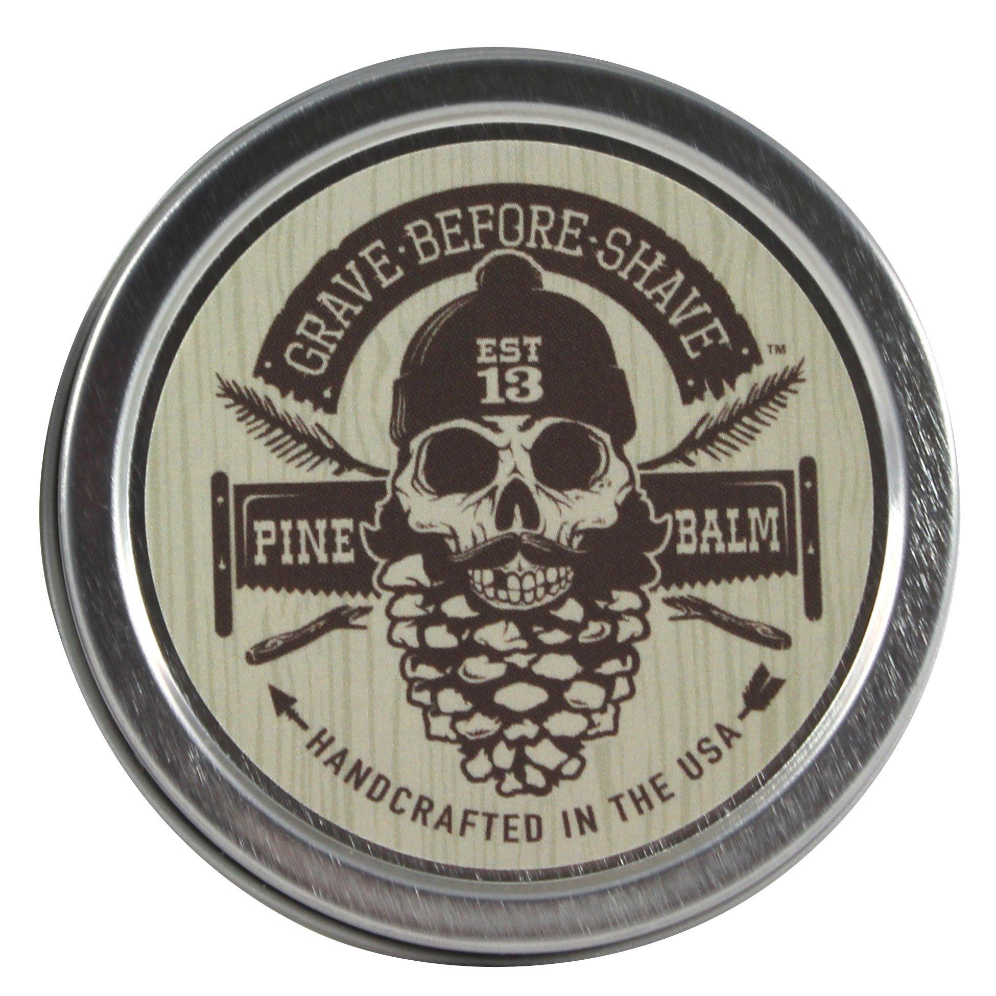 GRAVE BEFORE SHAVE Grave Before Shave Travel Beard Pack (Pine Scent)