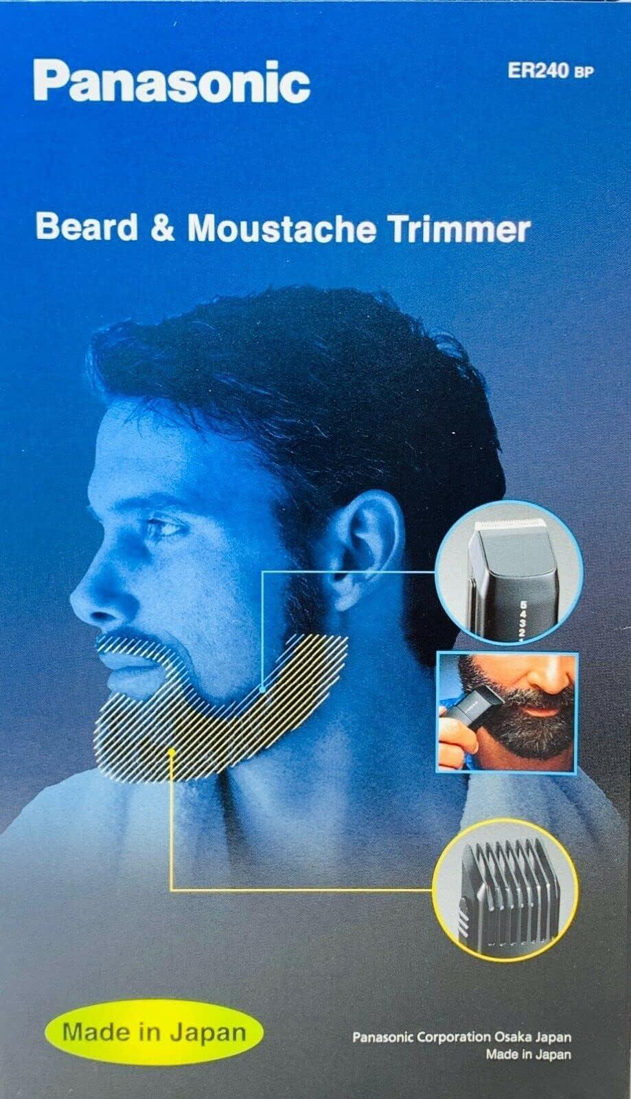 Panasonic Panasonic ER240B Beard & Mustache Trimmer for Men