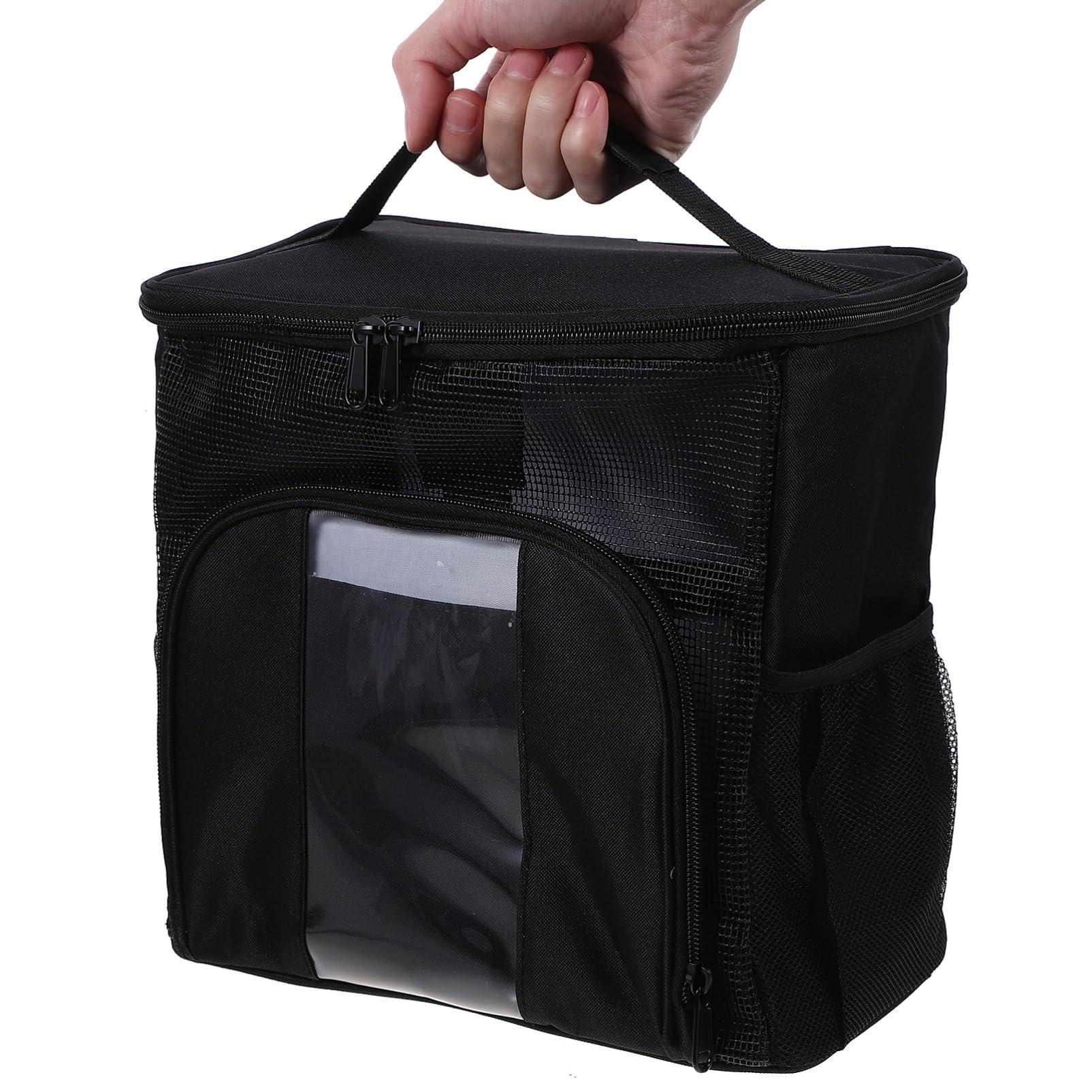 JEWEDECO JEWEDECO College Dorm Essentials for Guys Camping Essentials Oxford Cloth Camping Items Black College Dorm Essentials