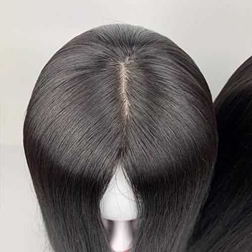 iVogue Hair Raw Russian Human Hair Shevy Cap Jewish Wig with Silk Top Non Lace Wig Wavy Kosher Wigs