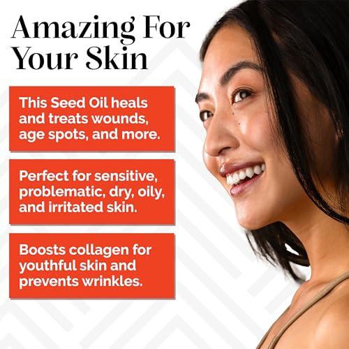 sibu sibu Premium Himalayan Sea Buckthorn Seed Oil, 4 oz