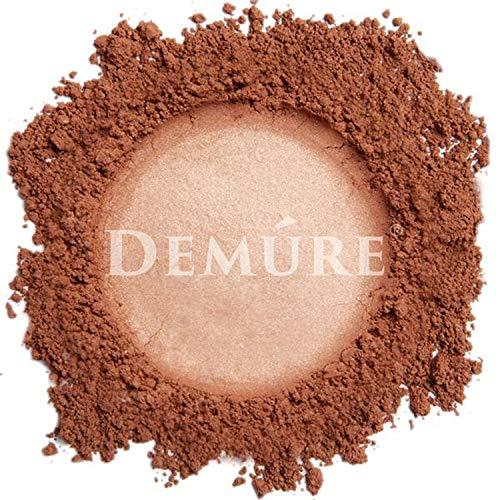 DEMÚRE Demure Mineral Blush Makeup (Spiced Mocha), Loose Powder Makeup, Natural Makeup, Blush Makeup, Professional Makeup, Cruelty Free Makeup, Blush Powder By Demure