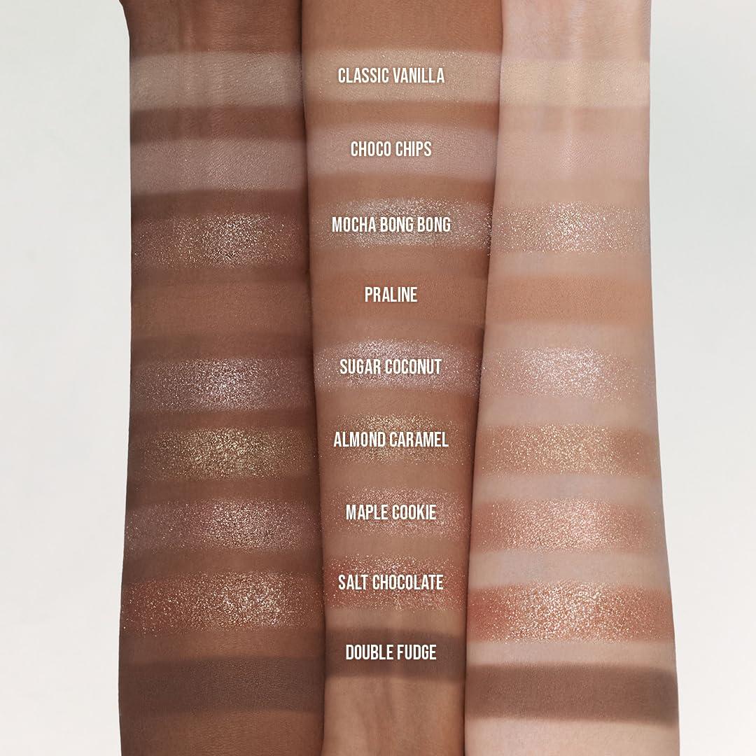 dasique dasique Shadow Palette #21 Almond Vanilla 13g I 9 Blendable Shades in Smooth Matte and Shimmer Finishes with Gorgeous Pearls | Eye Makeup Palette | Cruelty Free | K-beauty