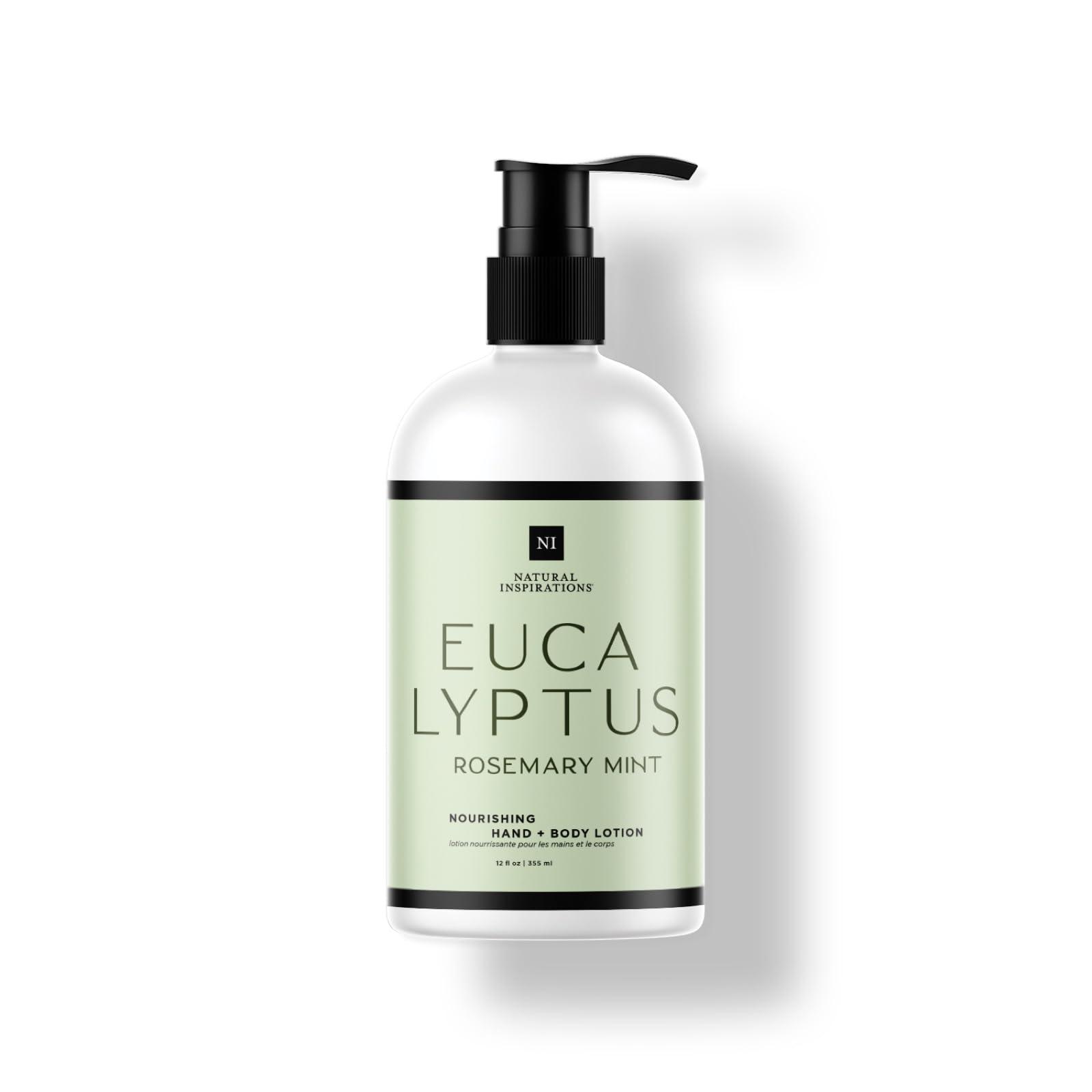 Natural Inspirations Natural Inspirations Eucalyptus Rosemary Mint Nourishing Hand + Body Lotion 12oz