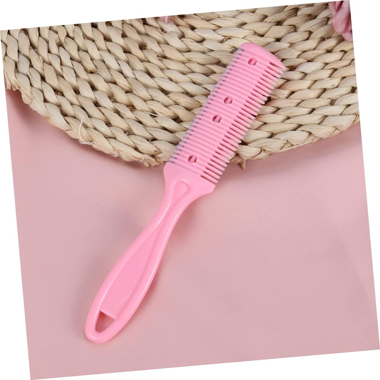 FRCOLOR FRCOLOR Stainless Steel Hair Cutting Comb Double-sided Haircut Scissors Hair Trimmer