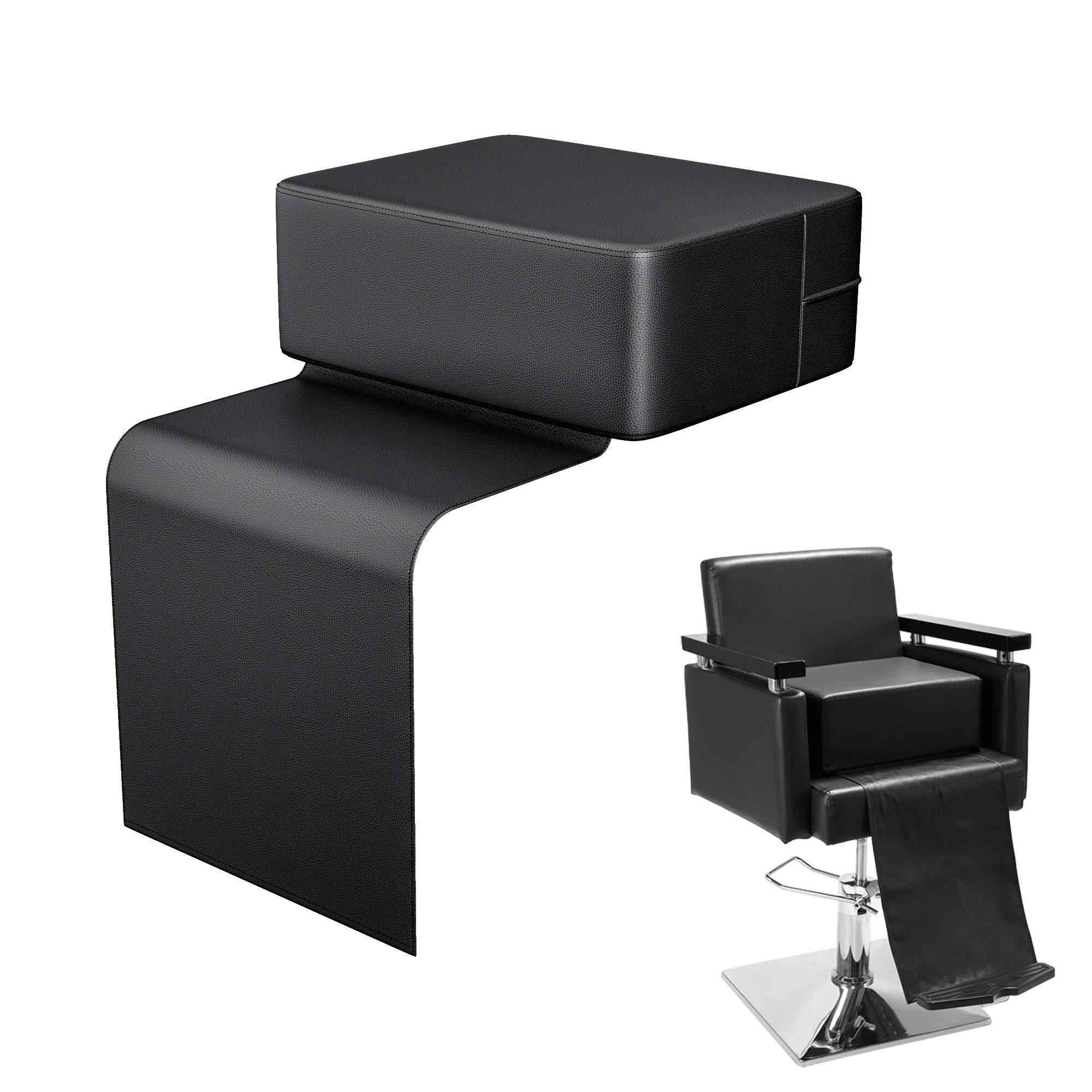 JAXPETY JAXPETY Black Barber Beauty Salon Spa Equipment Styling Chair Child Booster Seat Cushion