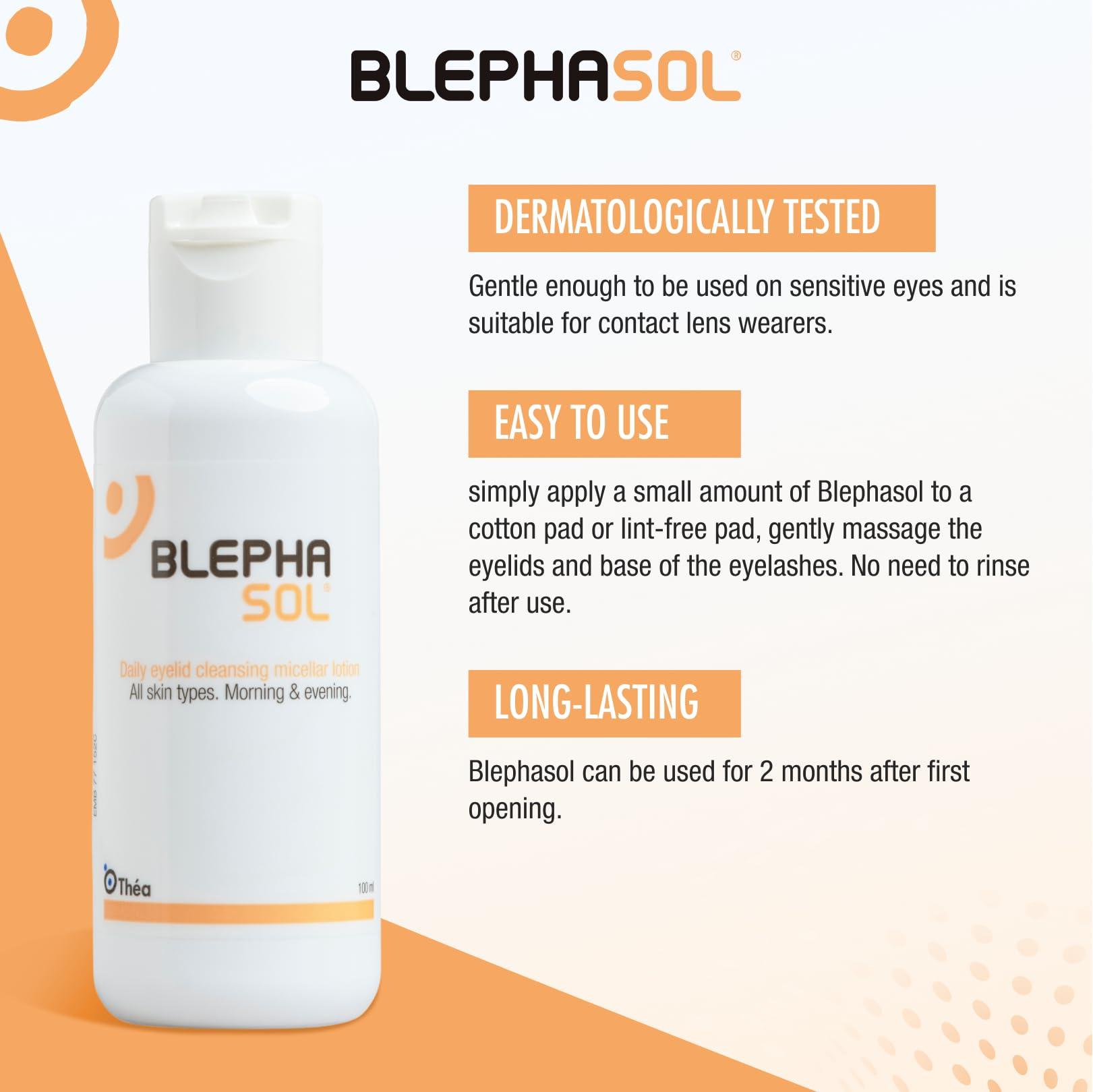 Blephasol Blephasol Lotion 100ml Sensitive Eyelids Eye Lotion