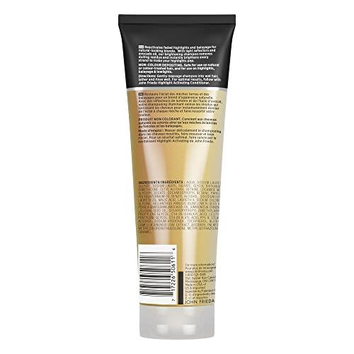 John Frieda john frieda sheer blonde highlight activating shampoo,platinum to Champagne 8.3 oz / 250mL