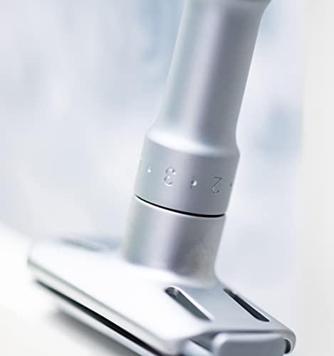 MERKUR Merkur Razor Adjustable Futur Brushed Chrome Safety Razor, MK-700002 , 1 Count (Pack of 1)