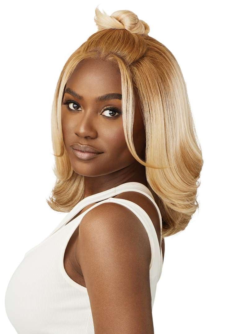 Outre Outre Lace Front Wig - Perfect Hair Line 13X4 - Milani (HAVANA BROWN)