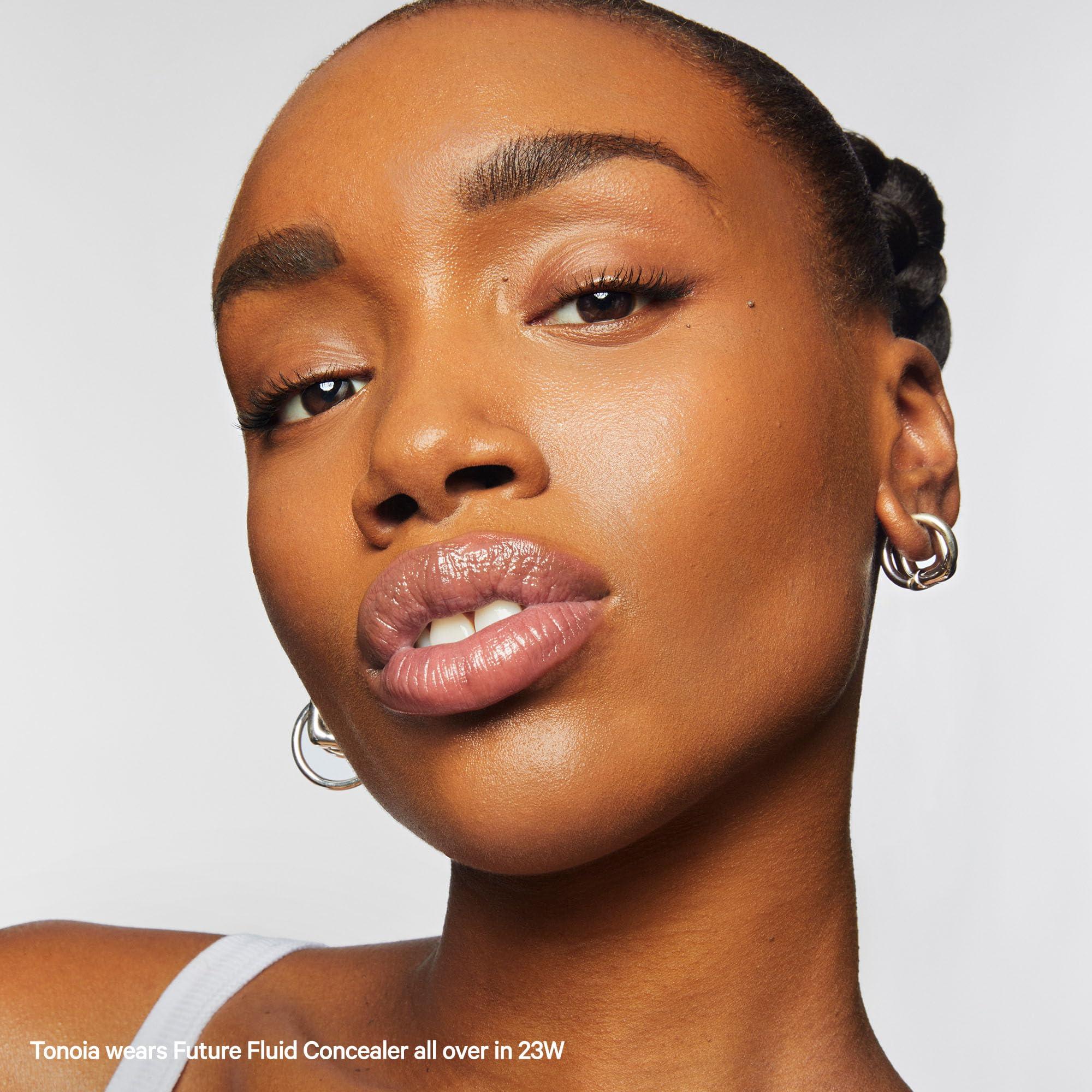 Milk Makeup Milk Makeup Future Fluid All Over Cream Concealer, 23W (Deep with Warm Undertones) - 0.28 fl oz - Medium-to-Full Coverage - Up to 12-Hour Wear - Crease-Proof Finish - Vegan, Cruelty Free