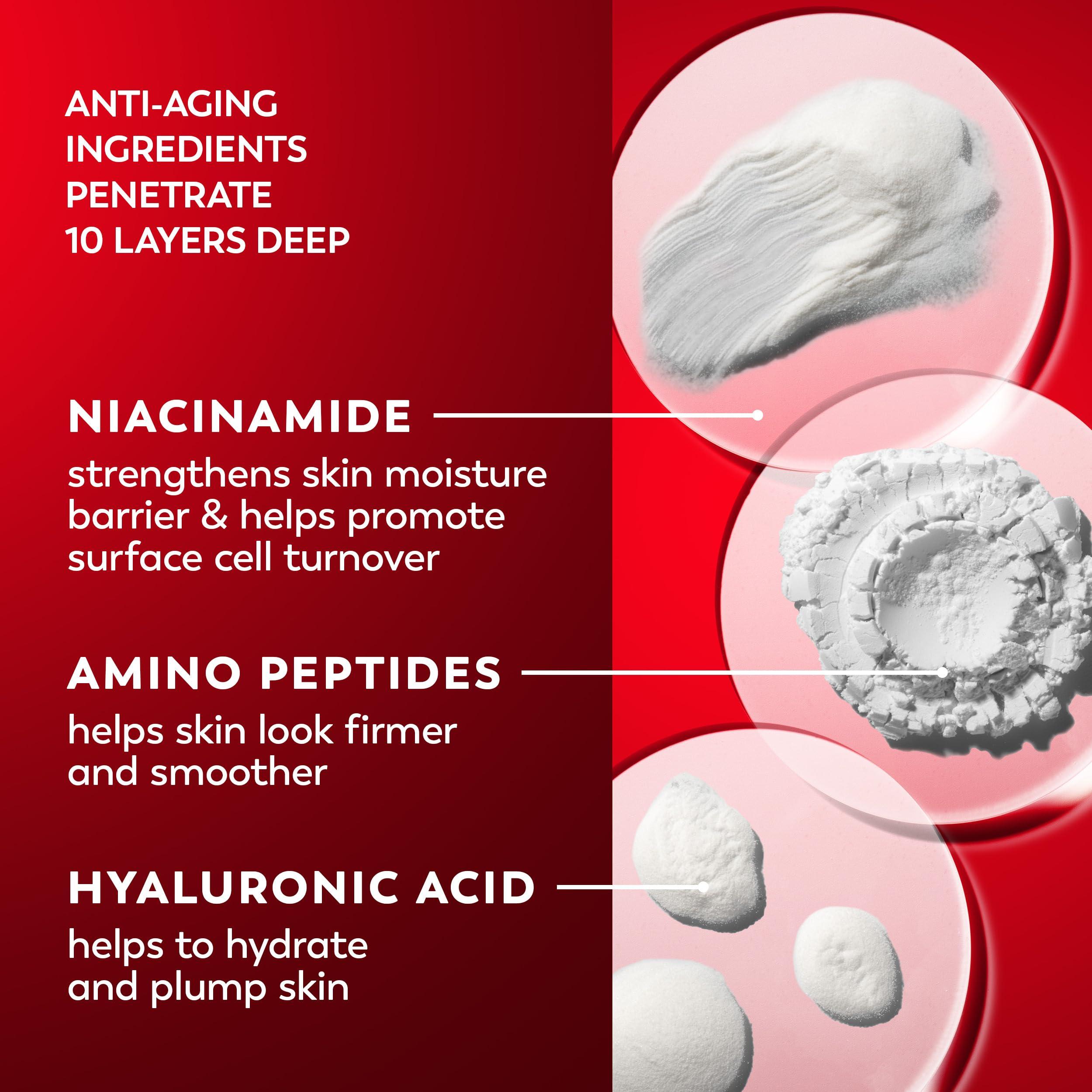 Olay Olay Face Moisturizer, Regenerist Micro-Sculpting Cream for Women, Trial Size - Instant Hydration, Anti-Aging, Anti-Wrinkle, Firming Skin Care - Hyaluronic Acid, Niacinamide, Amino Peptides, 0.5 Oz