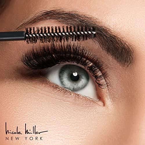 Nicole Miller Nicole Miller Mascara Duo- 2 Pack Volumizing and Lengthening Black Mascara Set for Women and Girls