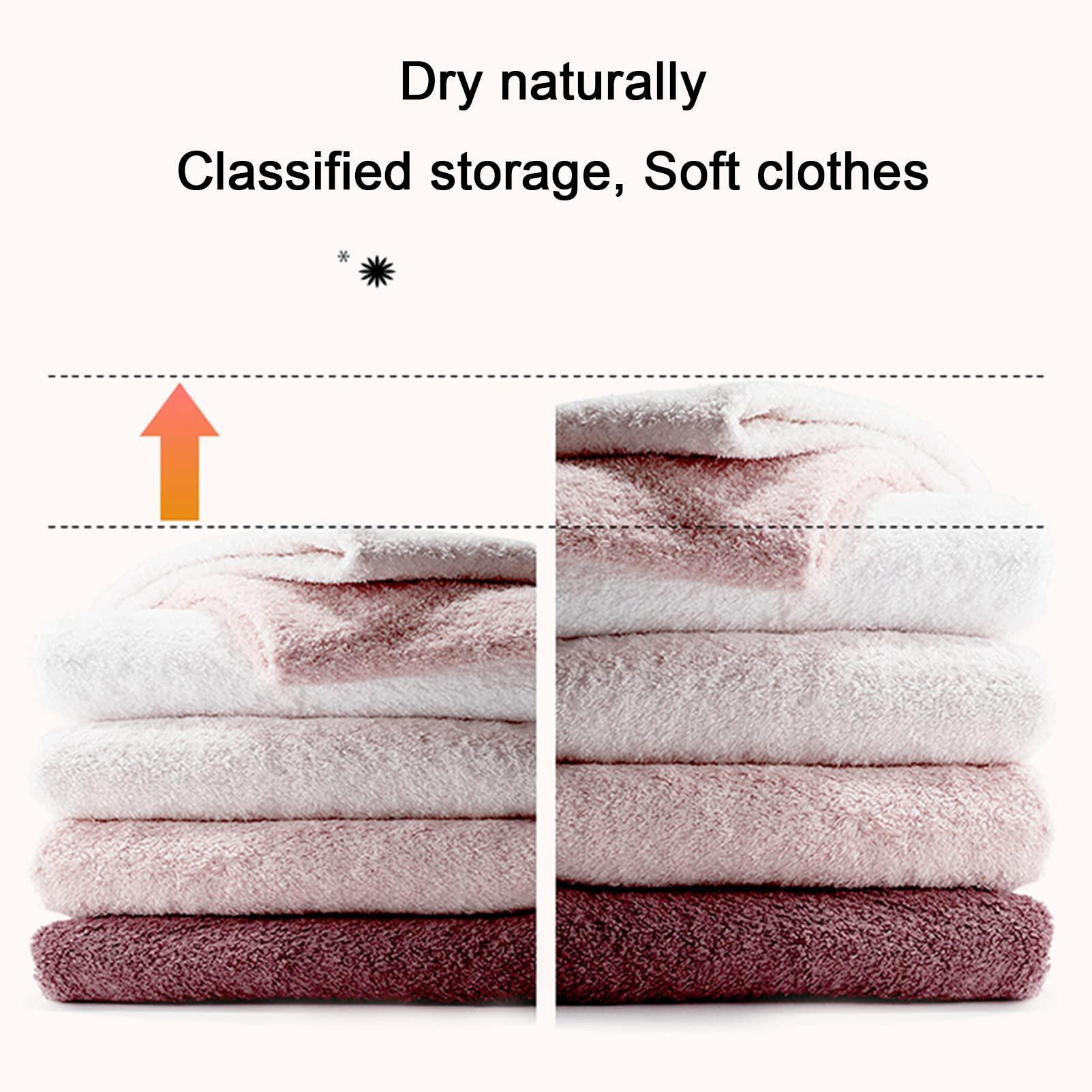 Household Products 3-Layer Stainless Steel Towel Rack, Commercial Floor-Standing Towel Drying Rack Rolling Trolley, Car wash Beauty Salon Barber and Hair Salon Dedicated Floor Drying Rack Multi-bar Rack