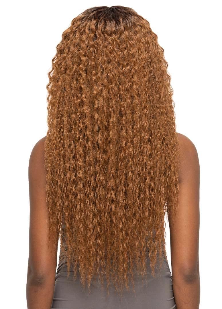 Outre Outre Purple Pack Brazilian Bundle Weaves Single Collection Yaki Wavy Style Human Hair Blend - WET&WAVY SUPER CURL 24 Inch (VANILATBAL)