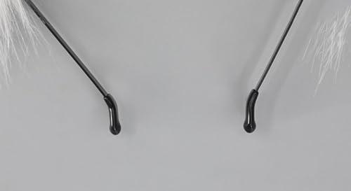 TTYAO REII TTYAO REII Fluffy Fox Cat Wolf Ears Headband Faux Fur Animal Ears Headwear Lolita Costume Hair Accessories for Cosplay Party